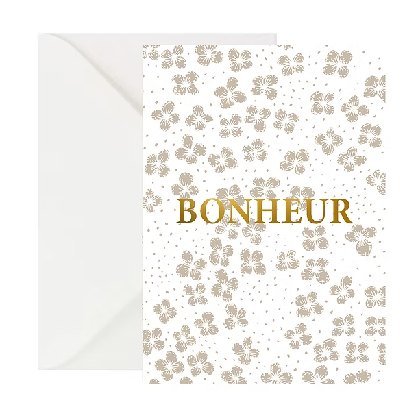 Carte postale - Bonheur