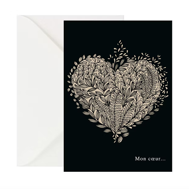 Carte postale - Mon coeur