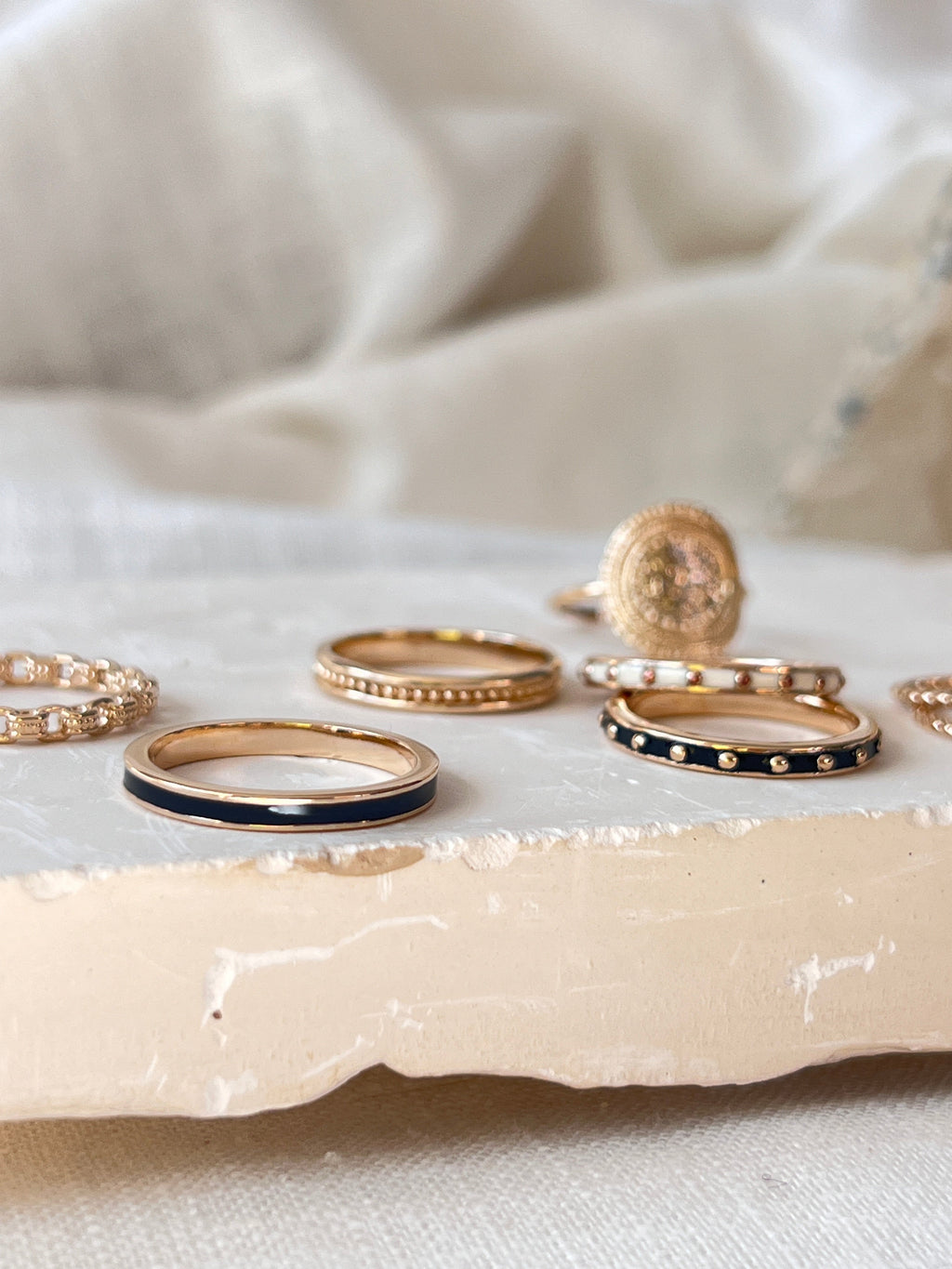 Bague ROSIE Noir