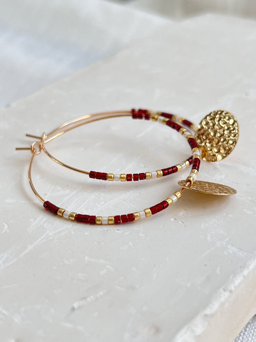 Boucles d oreilles CLAUDINE