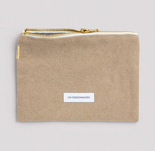 Pochette Les Pensionnaires - Beige sable