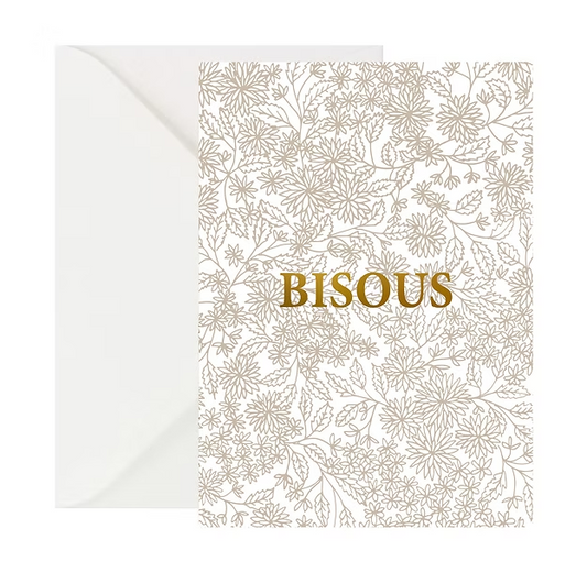 Carte postale - Bisous