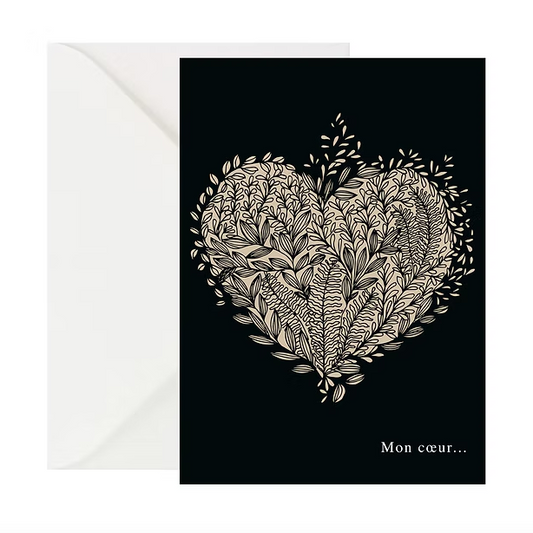 Carte postale - Mon coeur