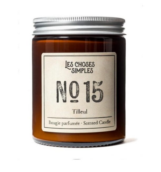 Bougie n°15 - Les Choses Simples - Allée des tilleuls