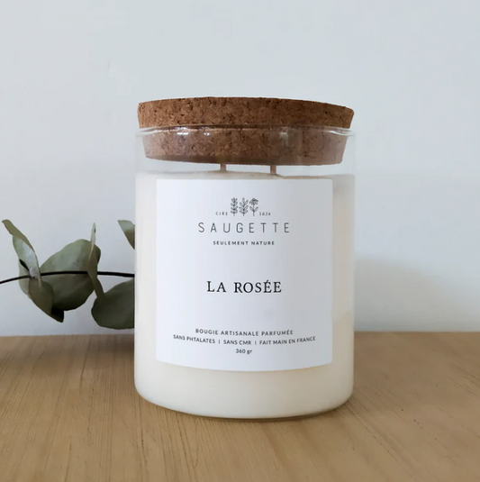 Bougie parfumée - La rosée