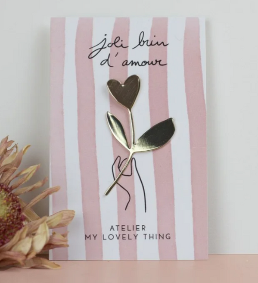 Pin's "Joli brin d'amour"