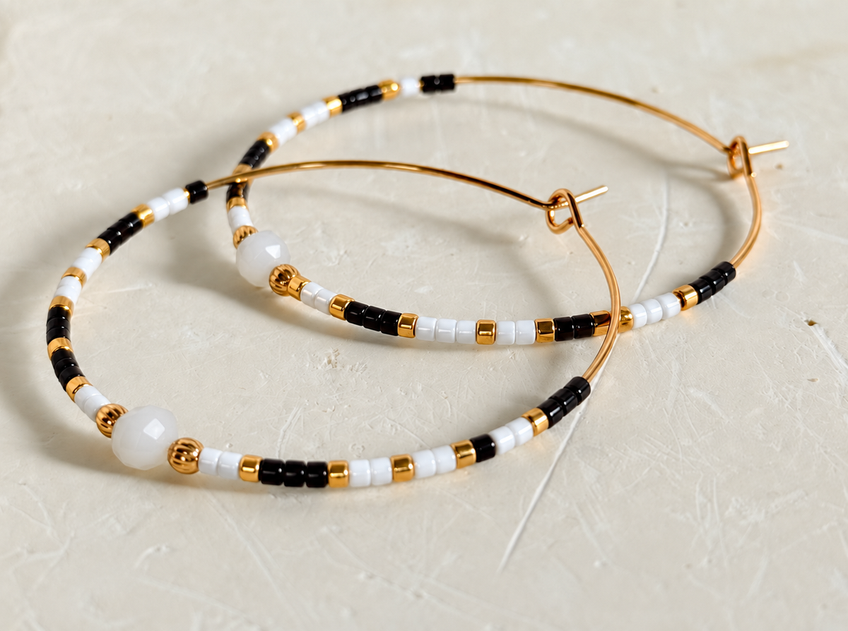 Boucles d'oreille CLARISSE