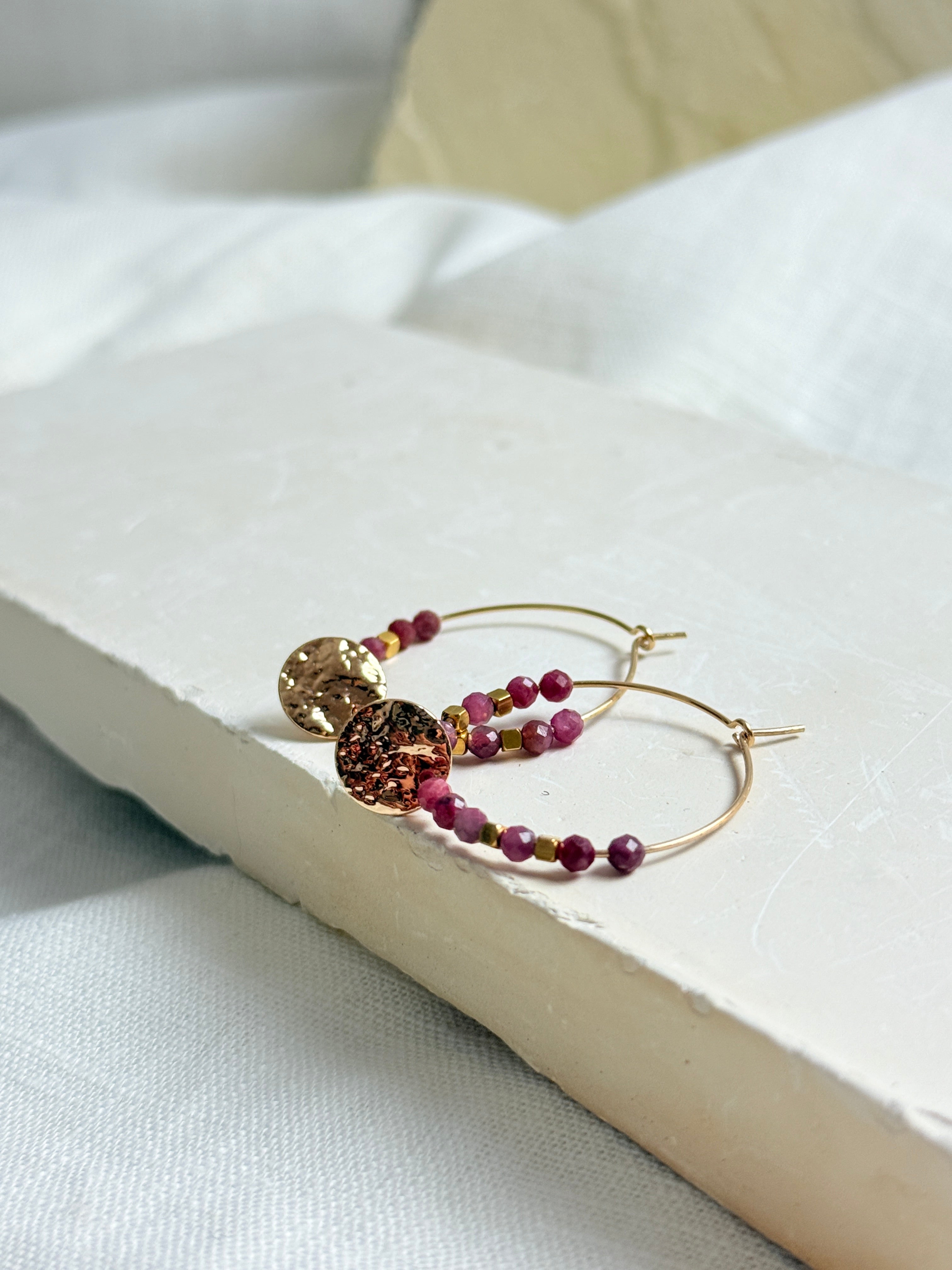 Boucles d'oreilles CLAIRE