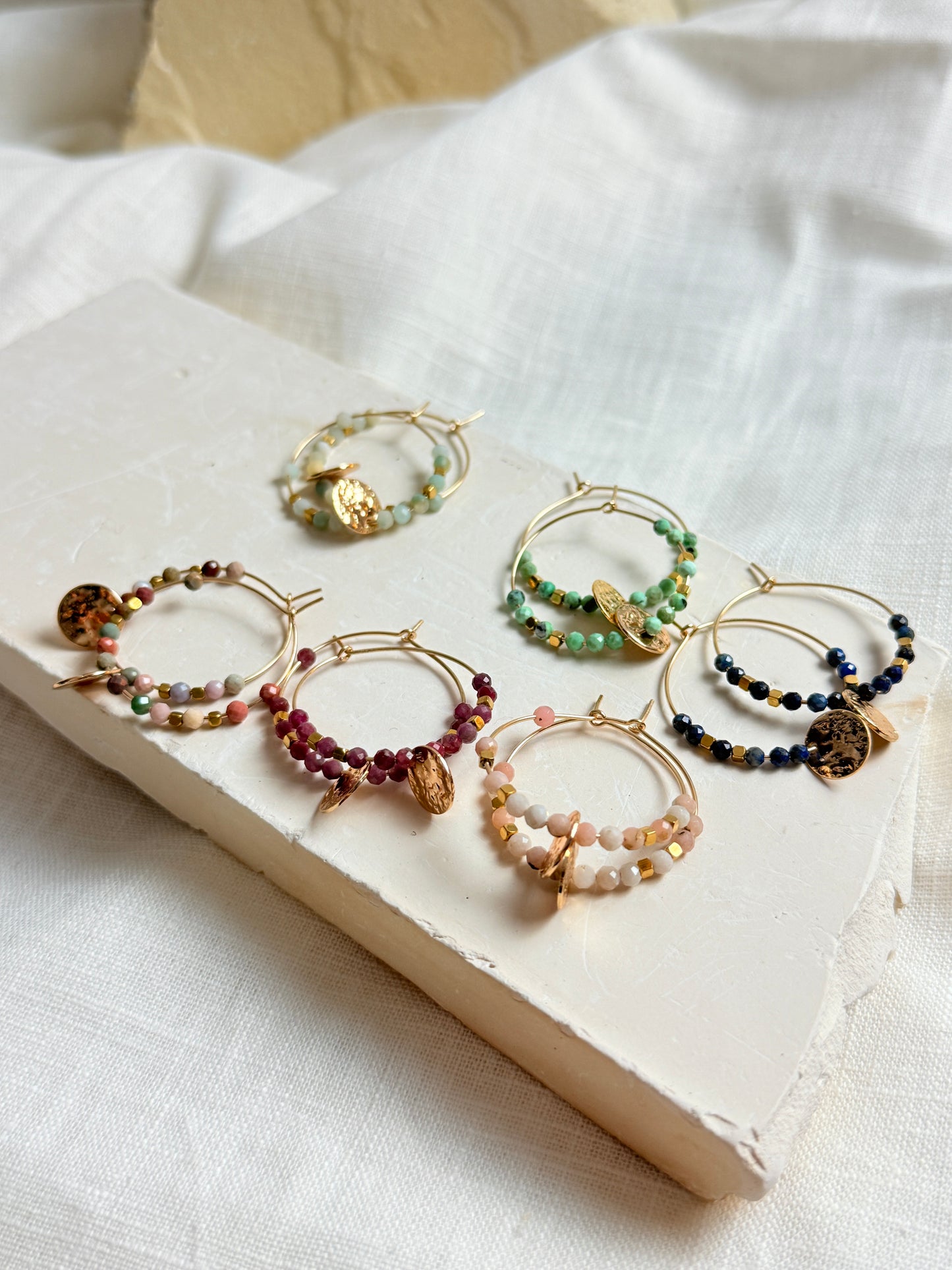 Boucles d'oreilles CLAIRE