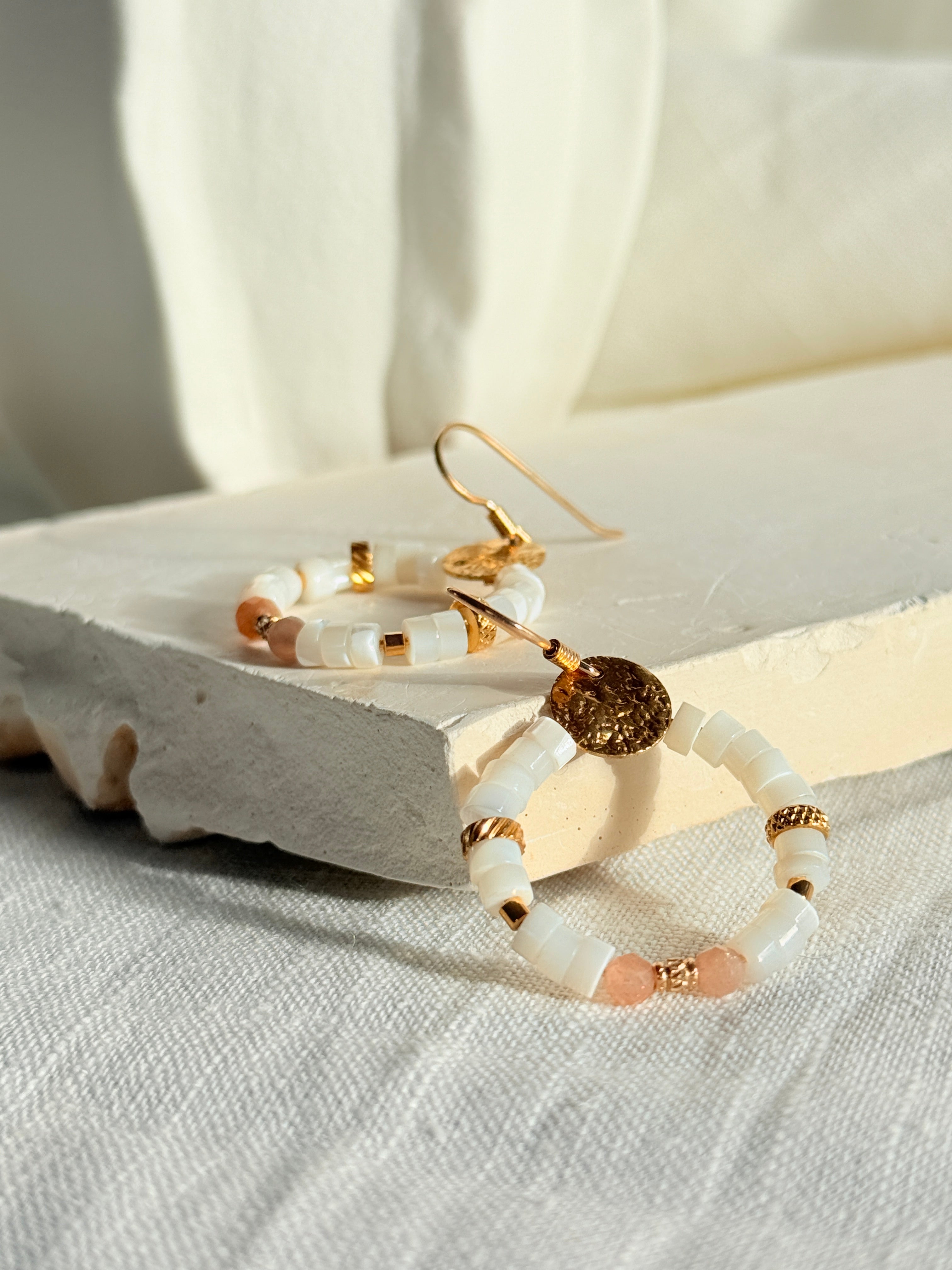Boucles d'oreille ROSALIE