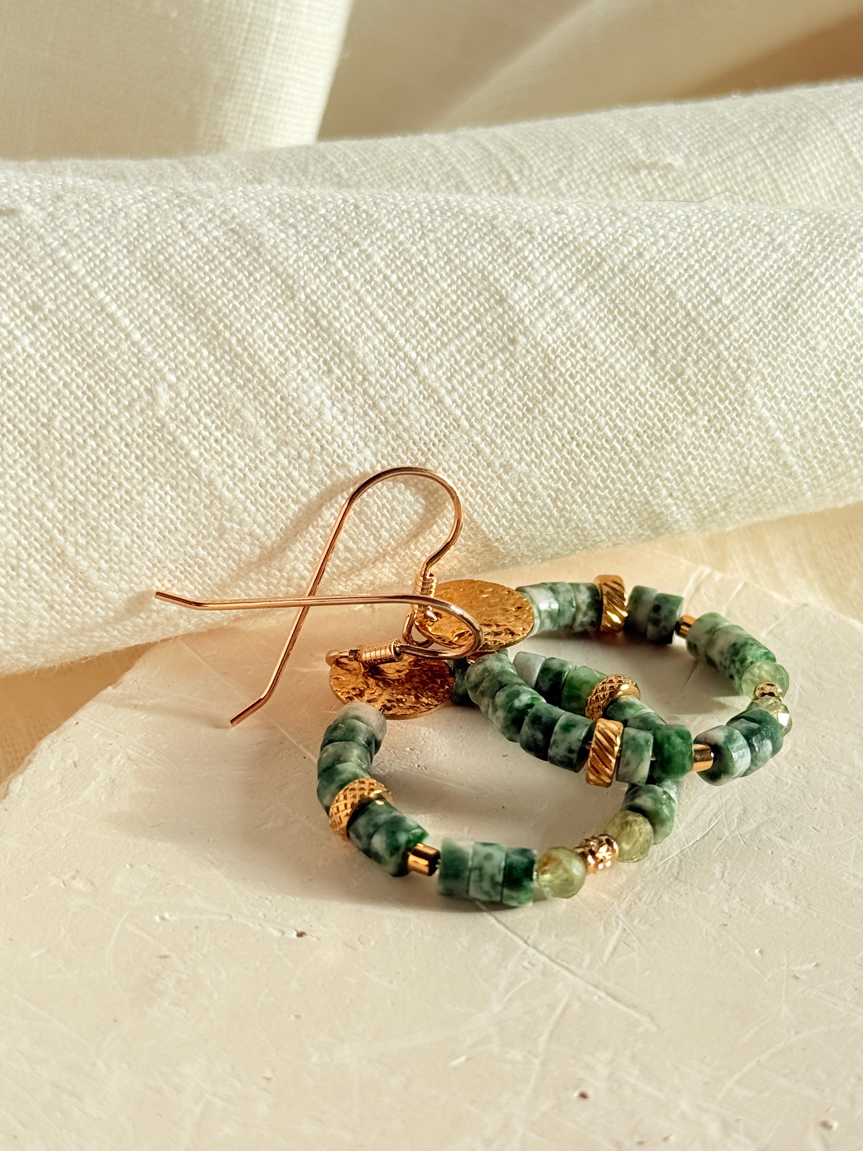Boucles d'oreille ROSALIE