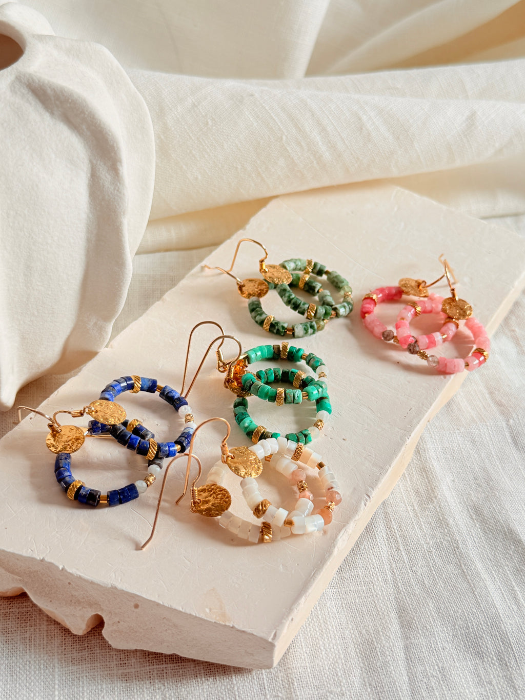 Boucles d'oreille ROSALIE