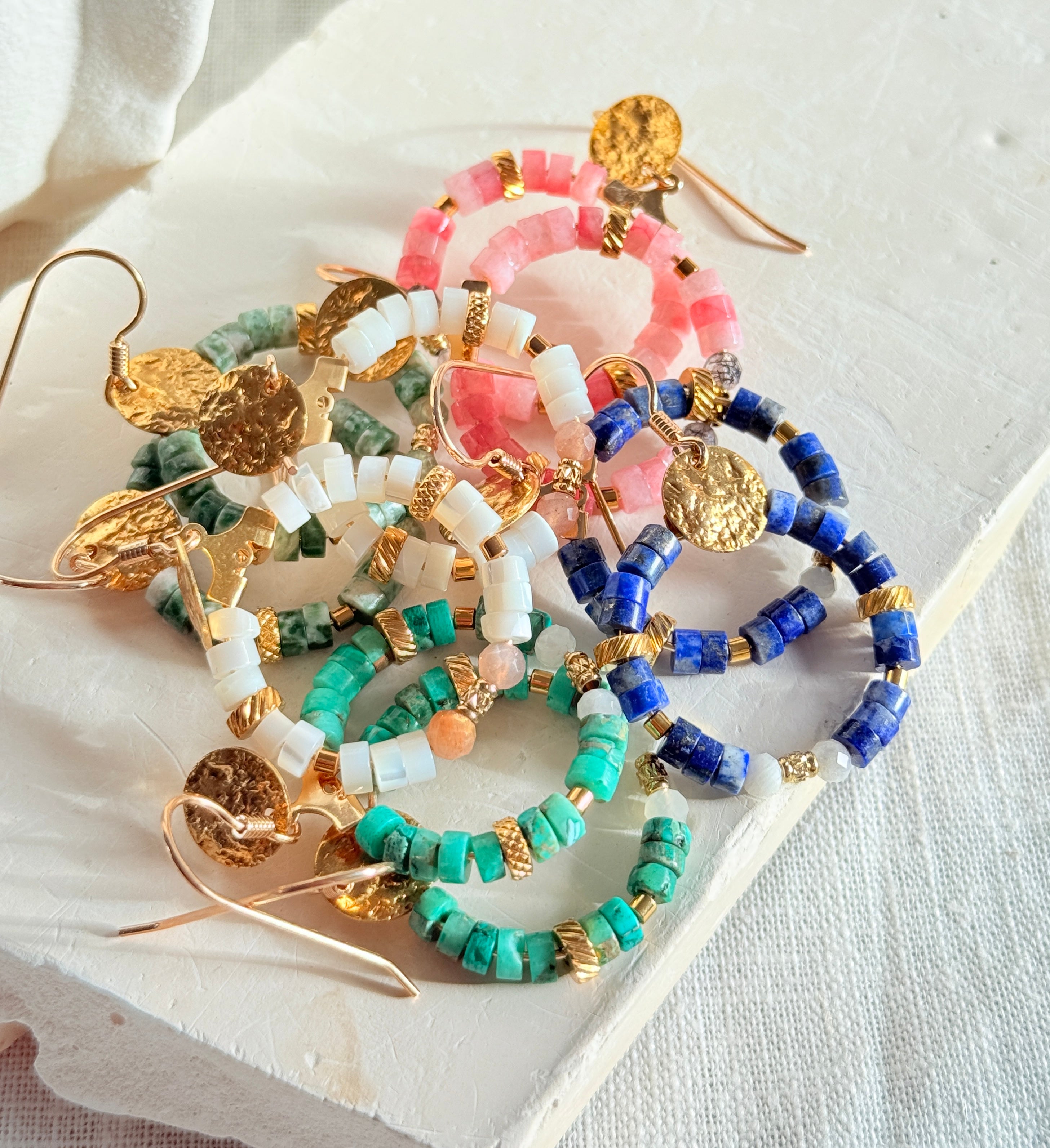 Boucles d'oreille ROSALIE