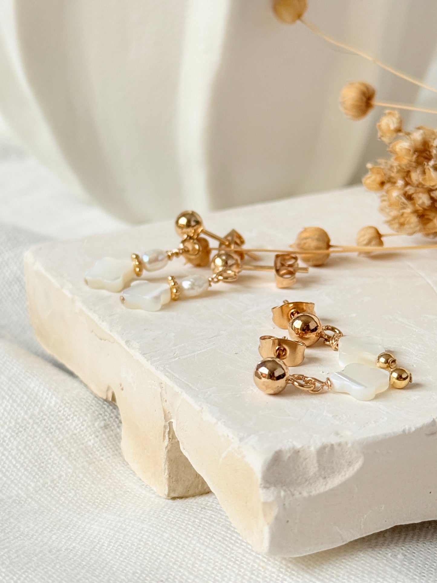 Boucles d'oreilles HORTENSE
