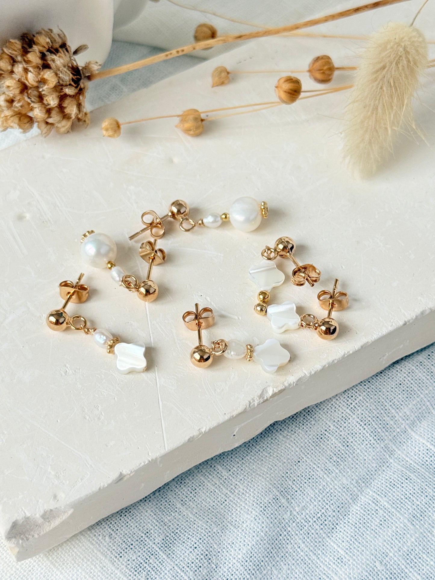 Boucles d'oreilles HORTENSE II