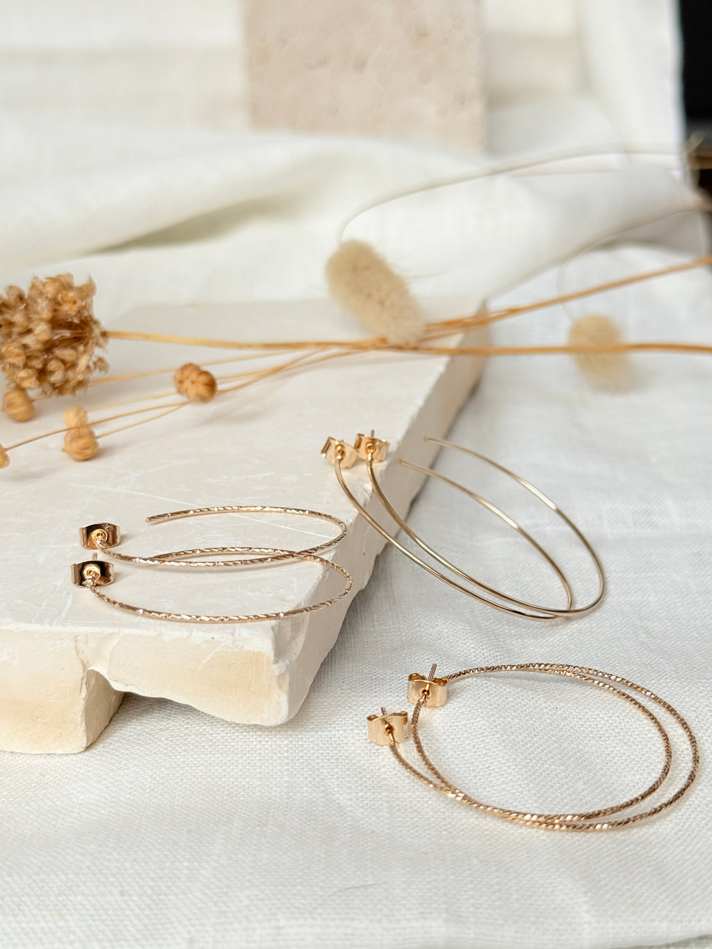 Boucles d'oreille JILL Ovale