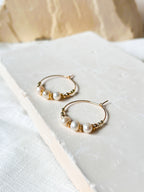 Boucles d'oreilles EVE 3 perles