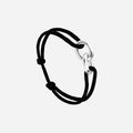 Bracelet maillon lien - NOIR - Le Vent à la Française