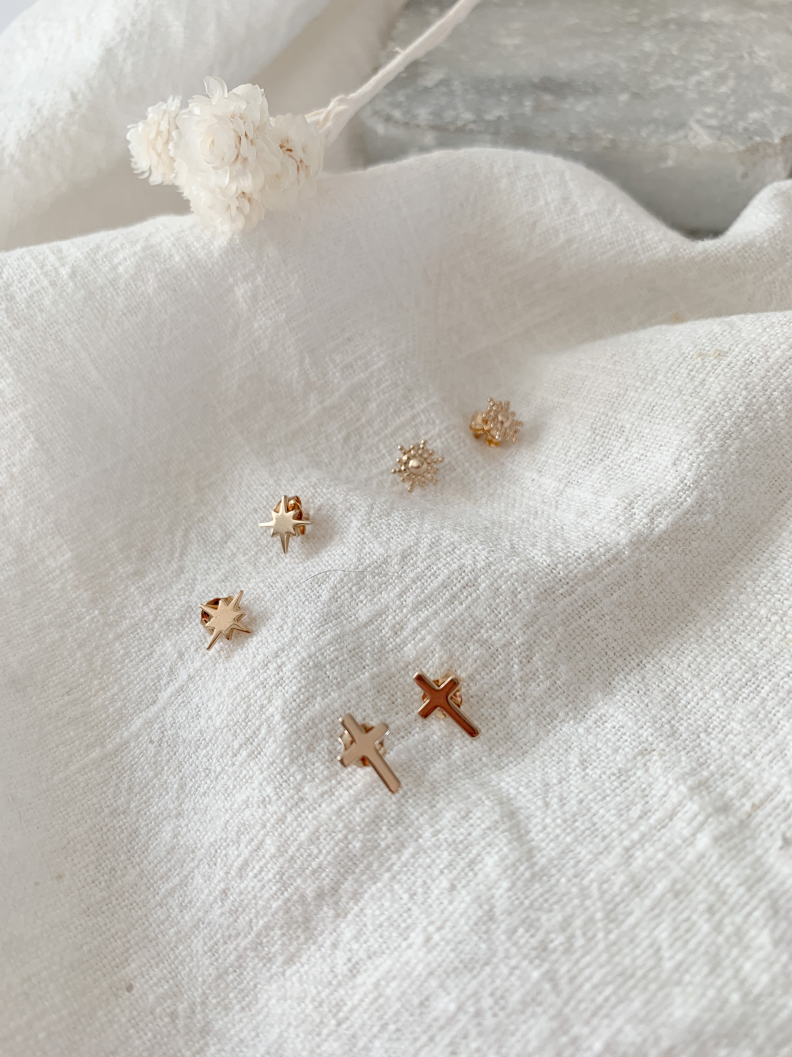 Puces LILOU- Mini Croix